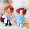 Idol Plush Doll Clothes Suit Puppet Docter Clothes Suit 20cm Baby Clothes Doll Toy Dress Up Costumes