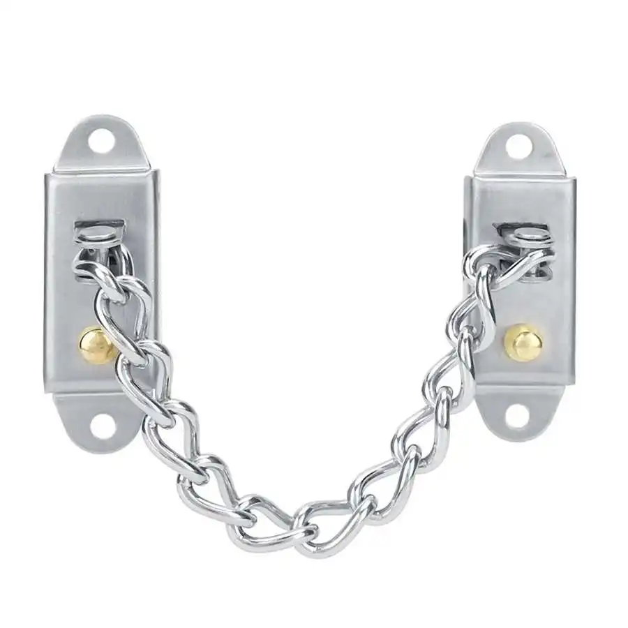 Door Chain Lock Security Door Chain Lock Stainless Steel Children Safety Anti-Theft Door Chain Lock Security For Aluminum Alloy Window