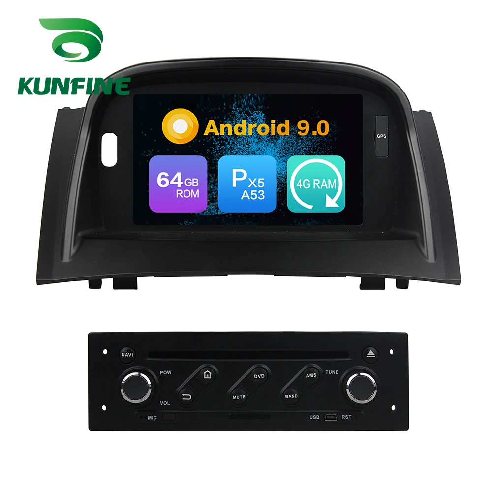 Cheap Android 9.0 Octa Core 4GB RAM 64GB Rom Car DVD GPS Multimedia Player Car Stereo for RENAULT Megane II 2004-09 Radio Headunit 4