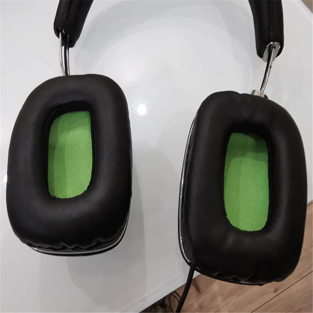 1pair Replacement Sponge Leather Headphone Sleeve Soft Ear Muff Protective Pads for B W P5 Earphone Accessories
