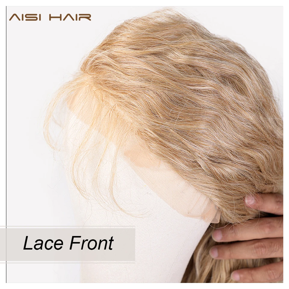 AISI HAIR кружевной передний парик с детскими волосами Синтетические парики для