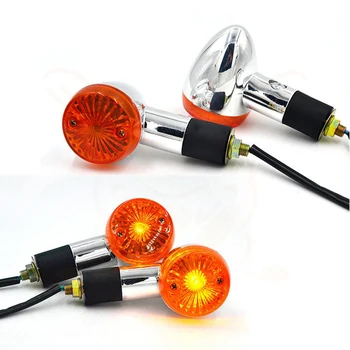 

Motorcycle retro light GN125 new type of command light turn light bullet turn signal light