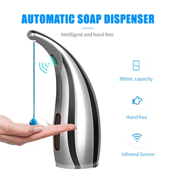 

Intelligent Liquid Soap Dispenser Automatic Induction Foam Washing Mobile Phone Infrared Sensor Kitchen Bathroom Tools