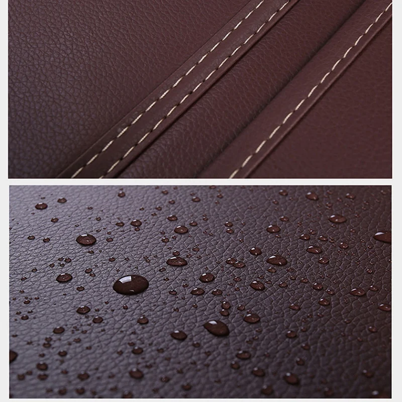 Чехол LUNDA из искусственной кожи с защитой на заднюю панель для автомобильного