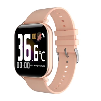 

Blood Pressure Gift Fitness Tracker Heart Rate Monitor Smart Bracelet Body Temperature Fashion APP Control Watch For Android IOS