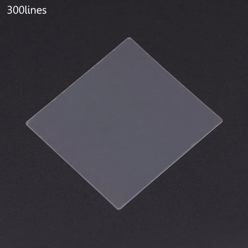 

36x38mm Nano Engraving PET Trasmission Diffraction Grating Ultra Precision