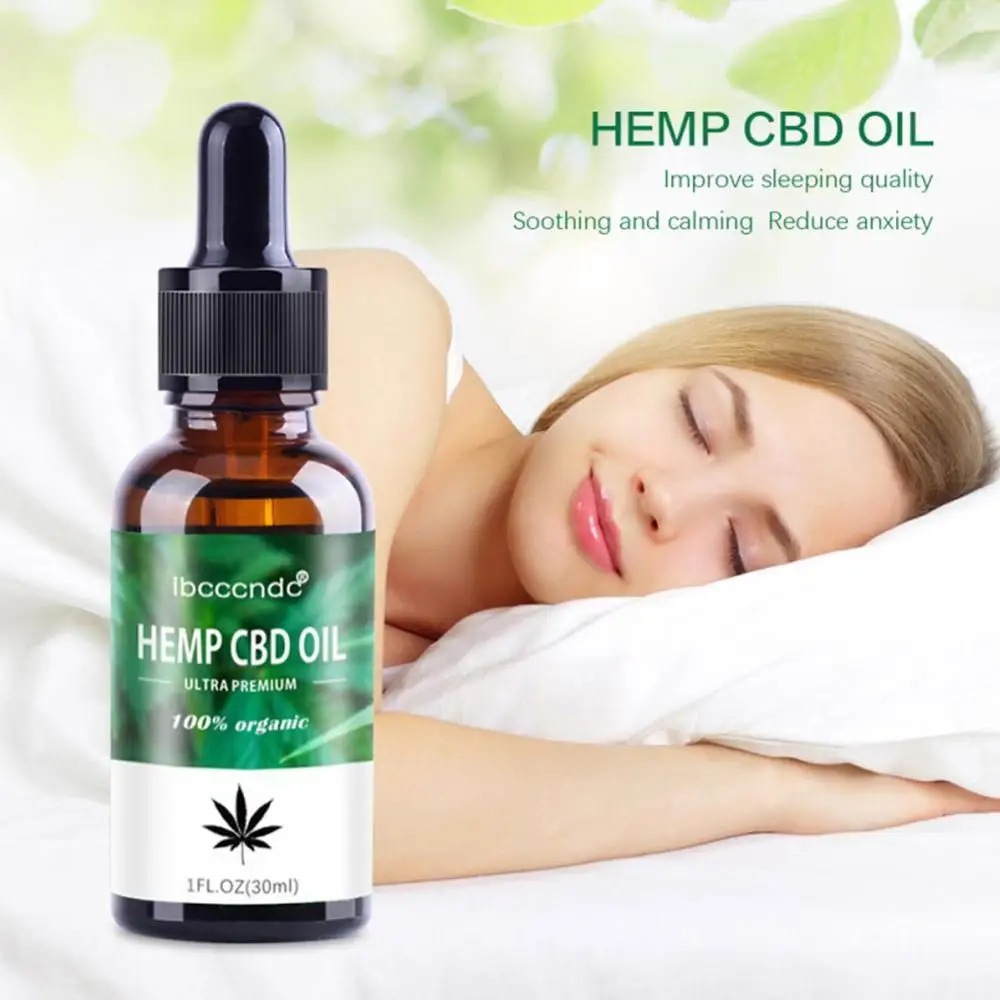 

15/30ml Organic Essential Oil Bio-active Hemp Oil Drops 2000mg Herbal Body Relieve Stress Oil Skin Care Help Sleep
