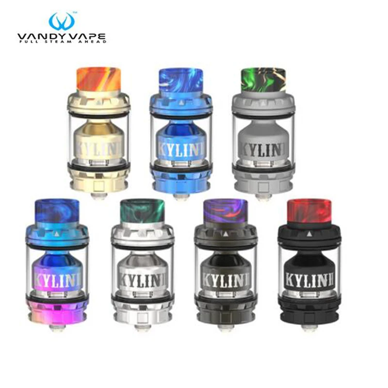 Оригинальный Vandy Vape Kylin V2 RTA Tank 3 мл Nifty Slide Out Top бак для наполнения электронной