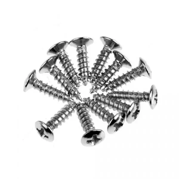 3x 12pcs Pickguard Screws for Fender Style Guitar Fits caster, ocaster