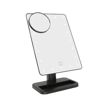 

Makeup Mirror Cosmetic Beauty Mirror 10x Magnifying Mirror Illuminated Dimming LED Make Up Mirror For Female(Without Battery)