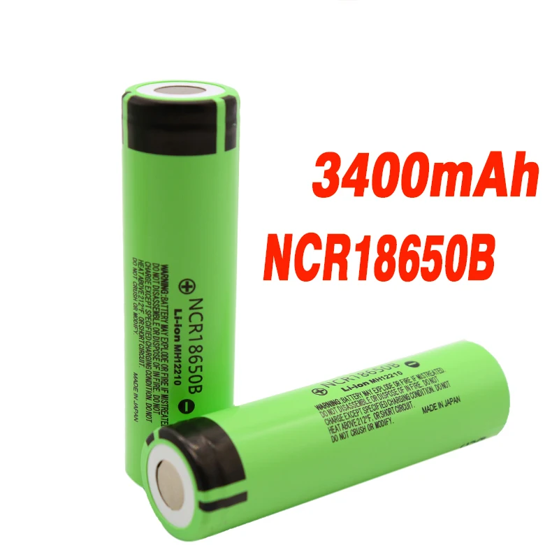 NCR18650B 3,7 v 3400mah 18650 литиевая аккумуляторная батарея для Panasonic фонарик батареи