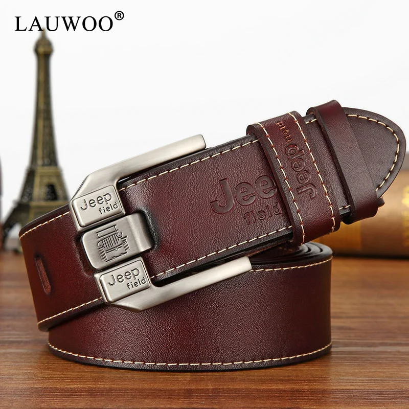 Ремень LAUWOO мужской из натуральной кожи|belt high quality|designer belts qualitygenuine leather belt |