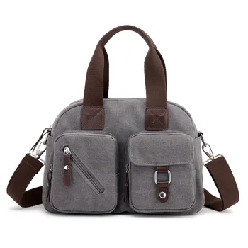 

Women Large Capacity Canvas Bag Casual Hasp Ladies One Shoulder Tote Bags