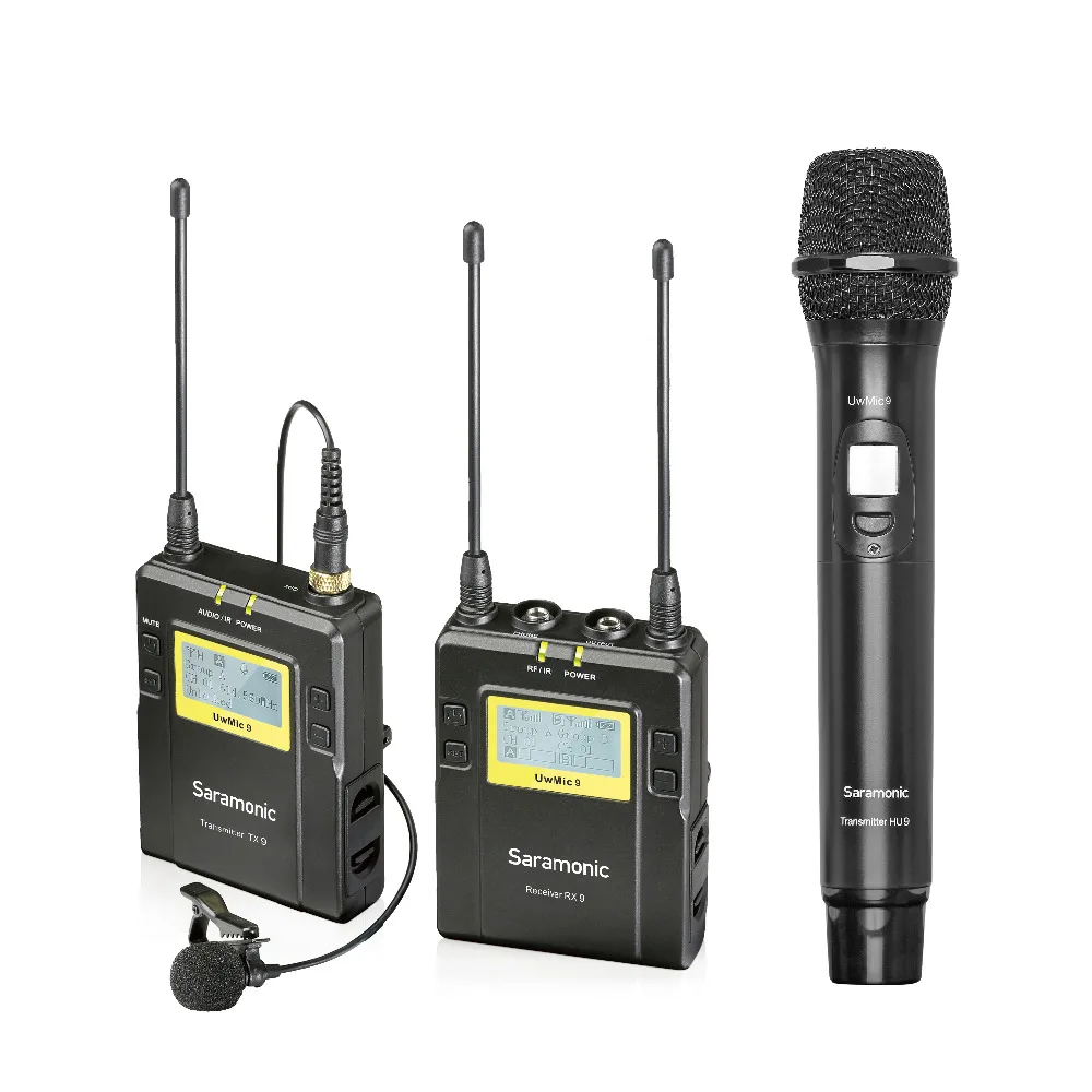 Saramonic UwMic9 Broadcast UHF Camera Wireless
