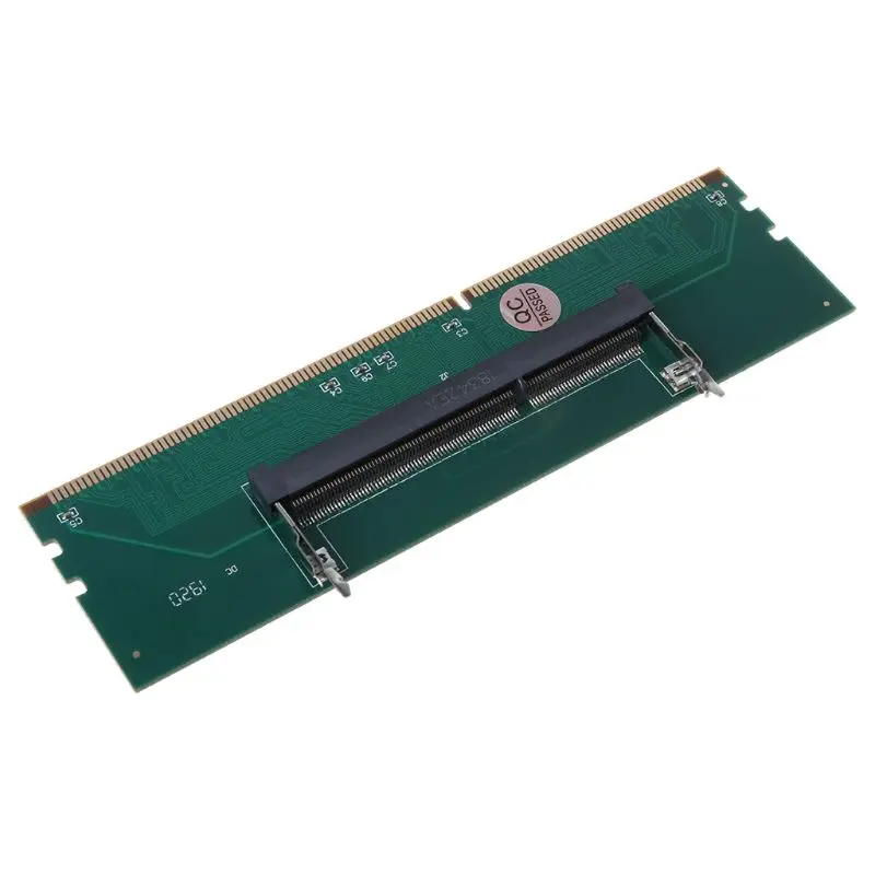 DDR3 so DIMM для настольного адаптера DIMM разъем адаптера памяти 240-204 P компьютерная составляющая для рабочего стола аксессуары - Цвет: Зеленый