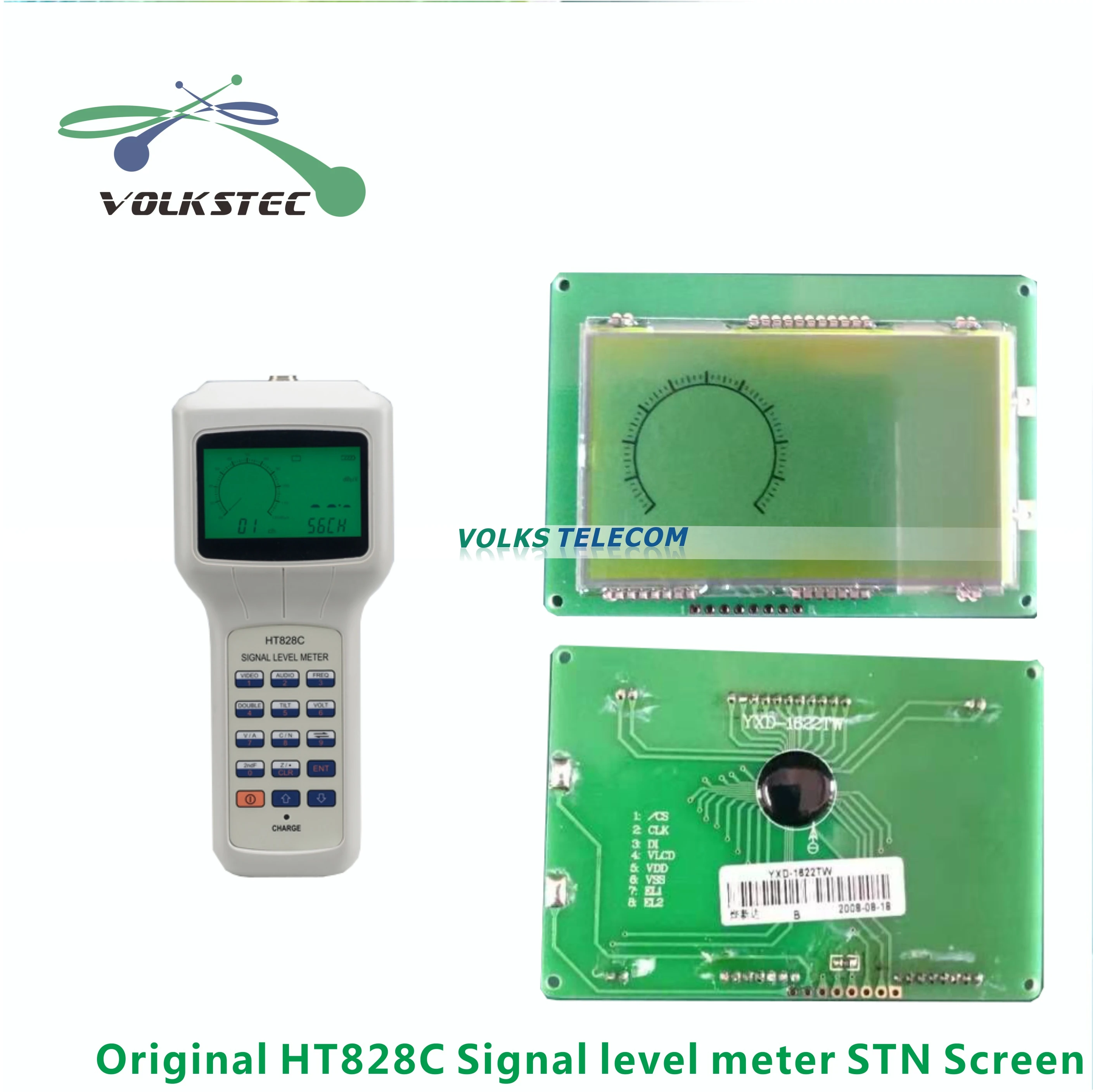 Original HT828C Signal level meter STN Screen indoor antenna