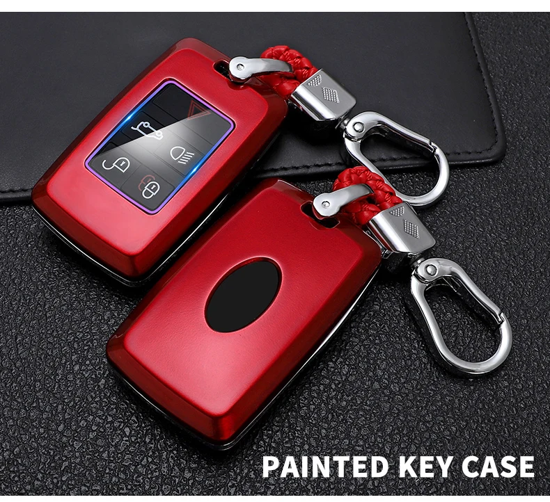 Carbon Fiber Car Smart Key Cover Case Fob For Land Rover Range Rover Sport A9 Discovery 2 3 4 Sport For Jaguar XF A8 A9 X8 XE XF - H007901f564d44c32b7d5643172b690ccR