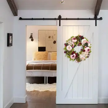 

Peony Simulation Garland Ornaments Wedding Lintel Flower Real Peony Garland Flower Wedding Ornaments Lintel H4Q6