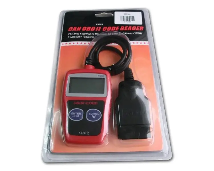 Горячее предложение! Распродажа! MS309 сканер для всех 1996 и более новых OBDII совместимых транспортных средств ms309 автоматический диагностический инструмент MS309 CAN OBDII/считыватель кода EOBD