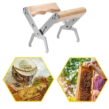 

Wood Handle Bee Hive Frame Holder Beekeeper Equipment Grabber Capture Tool