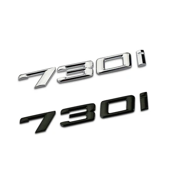 

1Pcs ABS Car Sticker Number Letters Emblem Badge Accessories For BMW 7 Series 730i 735i 745i 740i 750i 730LI 740LI 750LI 760LI