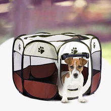 Складной корм для животных манеж-тент домик для кошек клетка для щенков питомник большая космическая складная палатка для животных домашняя уличная