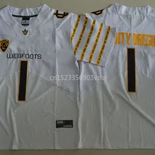 Новое поступление высокое качество No.#1 FanCollege футболка Ограниченная серия Джерси S-XXXL