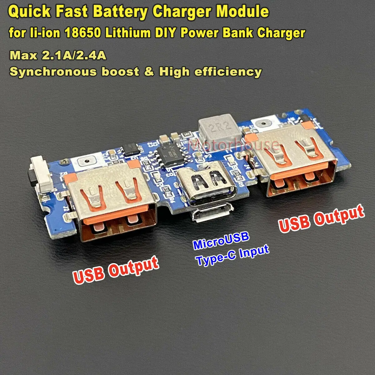5v 2a Micro Usb Type-c Lithium Li-ion Fast Charging Module Power Bank - Voltage - AliExpress