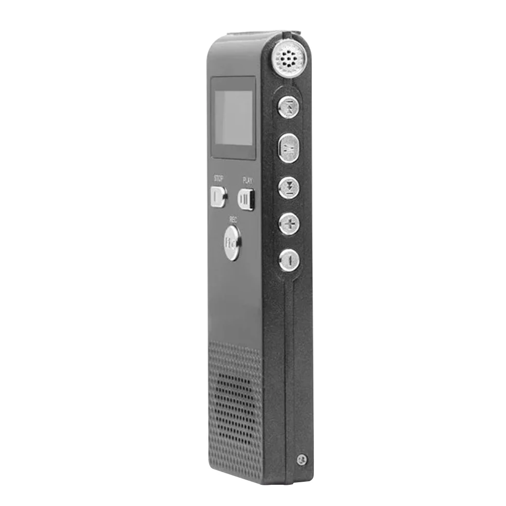 Rechargeable MP3 WMA Portable Zinc Alloy Voice Recorder Sound Audio Noise Reduction Meetings Microphone Digital HD Mini Lectures