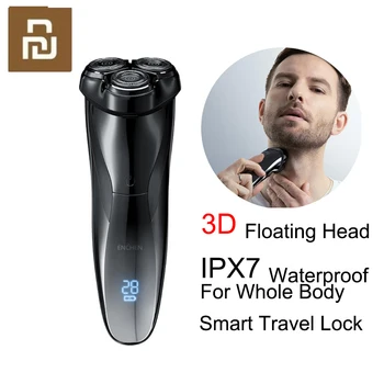 

Xiami Enchen Black Stone 3 Pro 3D Electric Shaver IPX7 Waterproof Washable Type-C Rechargeable Razor With Smart Travel Lock