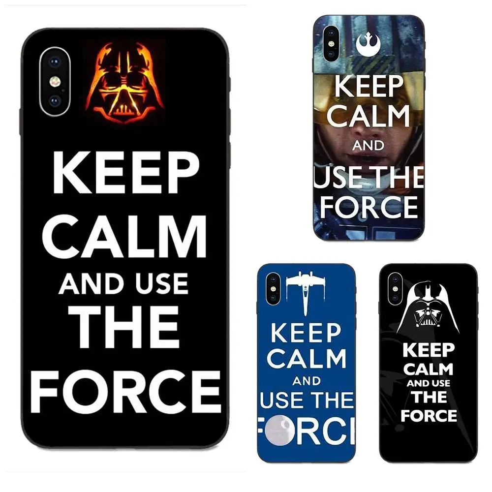 Keep Calm Use The Force Darth Vader For Galaxy C5 C7 J1 J2 J3 J330