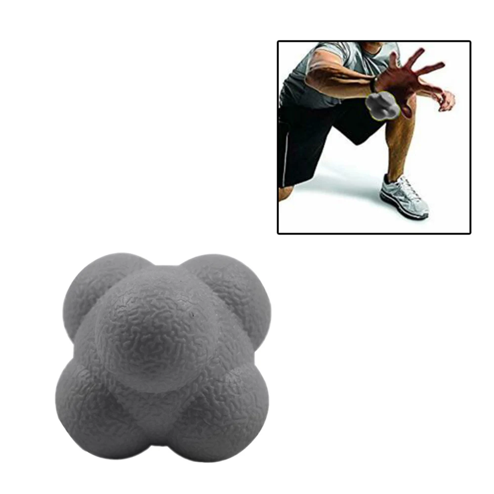 Шестиугольный мяч для реакции силиконовый тренировки реакции|Мячи фитнеса| |