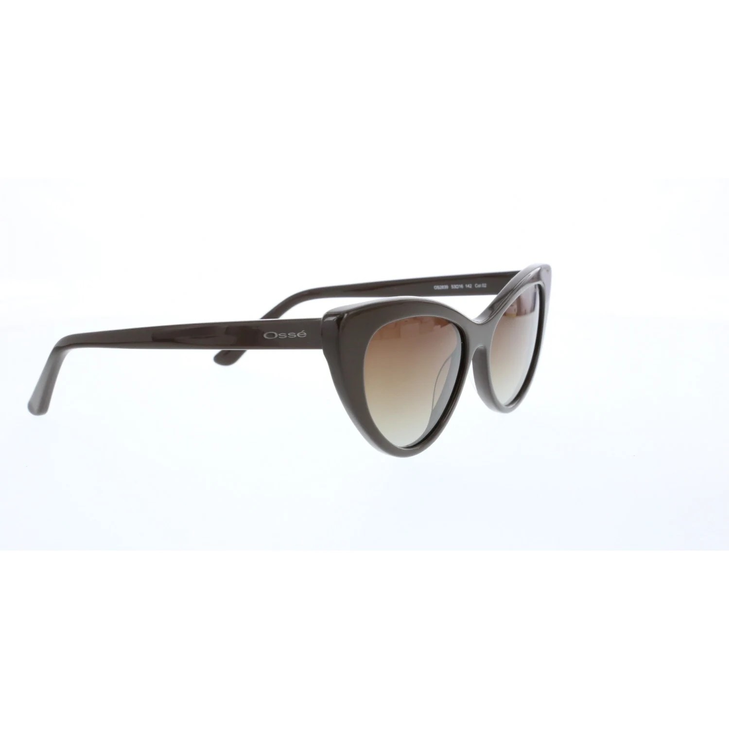 

Women's sunglasses os 2839a 02 butterfly bone Brown organic butterfly cat eye 53-16-142 osse