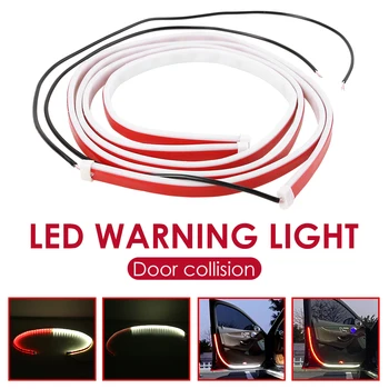 

2x Car Door Opening LED Strip Strobe Anti Rear-end Collision Warning Lights