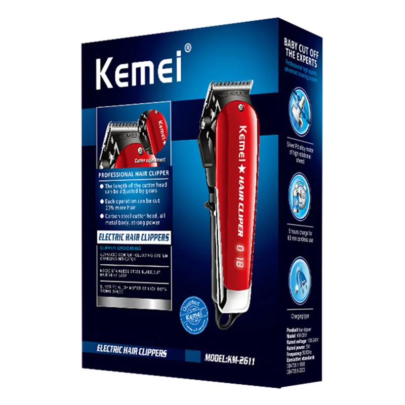 Kemei KM-2611    Ʈ,   Ŀ, ̹  Ŭ, LCD ÷,  Ʈ