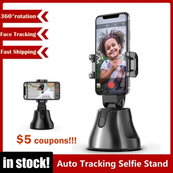 

Portable 360 Rotation All-in-one Auto Smart Shooting Selfie Stick Auto Face Tracking Object Tracking vlog Camera Phone Holder