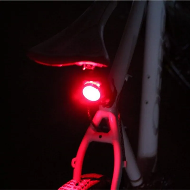 Велосипедный велосипед 3 светодиодный передний фонарь с USB Перезаряжаемый задний фонарь с клипсой Аксессуары для велосипеда 4 режима