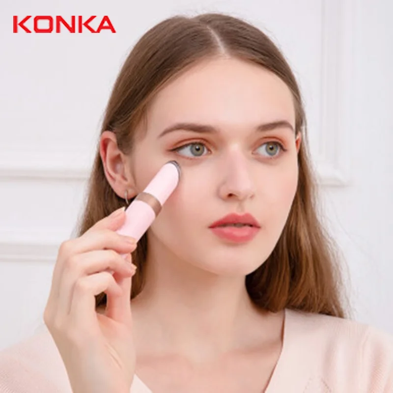 KONKA Аккумуляторный Электрический подогреваемый звуковой массажер для глаз лица