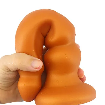 S/M/L/XL Huge Big Anal Plug Dildo Anal Dilator Expandable No Vibrator Butt Plug Anal Vagina Massager Sex Toys Adult Products 5