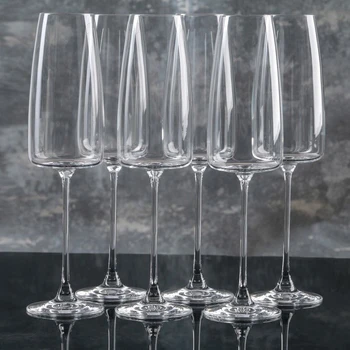 

Champagne glass set Lord, 340 ml, 6 pcs