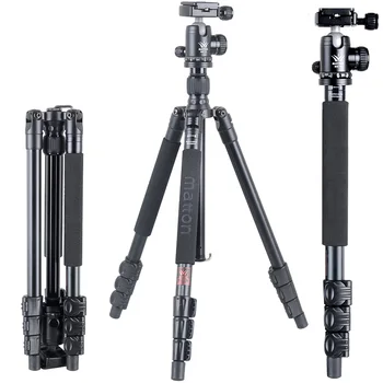 

Free shipping Hot sale cheap Matton T-224+BM-10 Portable Tripod&ball Head and QR Plate ARCA For Digital/Video