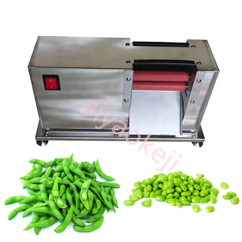 Description Picture 4 of itemHigh Quality Pea Peeler Machine Bean Shelling Machine Electric Edamame Peeling Machine Green Soybean Sheller machine