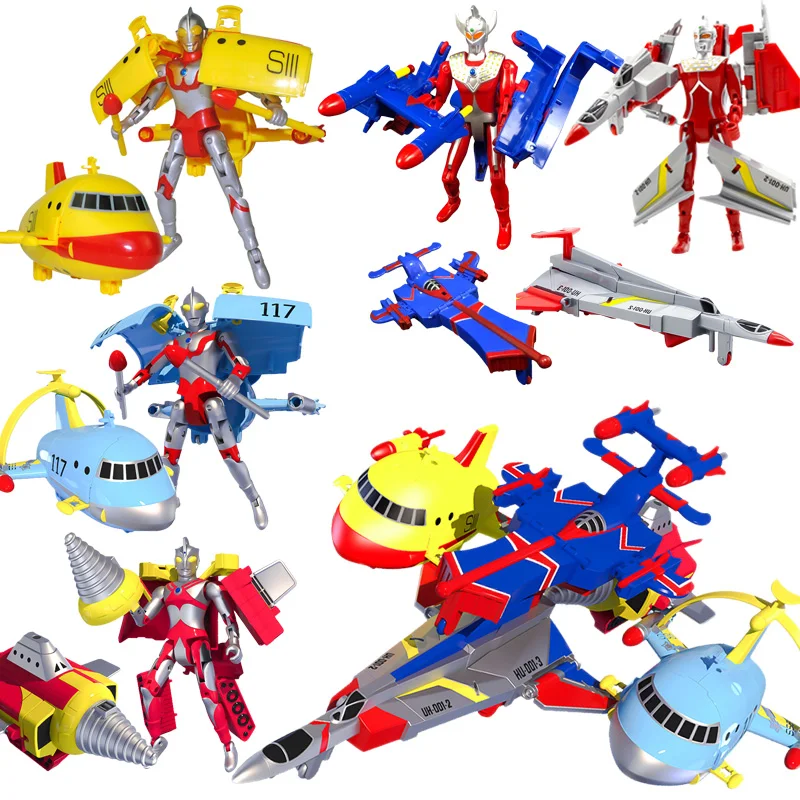 Новейший 5 шт./компл. ABS аниме Ультрамен фигурка Ace Taro Seven Zoffy Ultraman Коллекционная модель игрушки