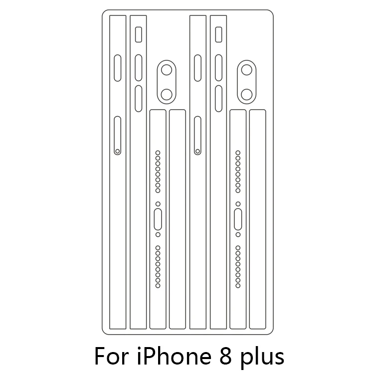 Новинка, ультратонкая прозрачная наклейка для iPhone X, XS, MAX, боковая пленка, наклейка для iPhone 11, 11Pro, Max, ледяная пленка, наклейка