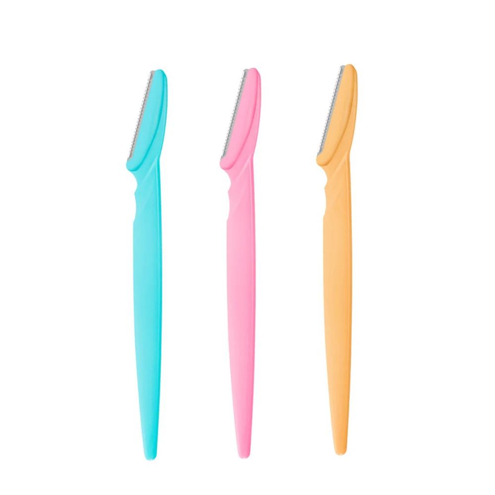 1PC/3PCS/5PCS Eyebrow Trimmer Blade Shaver Portable Face Razor Eye Brow Epilation Hair Removal Cutters Safety Razor Woman Makeup
