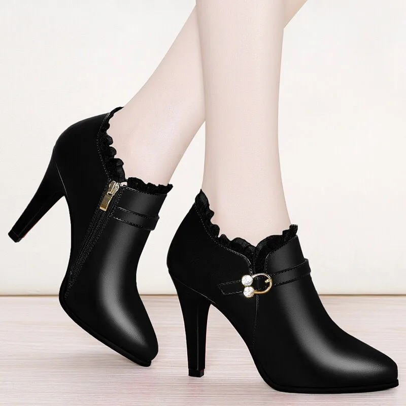botines vestir mujer