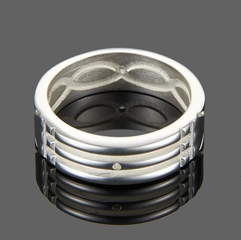 Stainless Steel Trendy Mens Rings Atlantis for Women/men Engagement/Wedding Ring Jewelry | Украшения и аксессуары