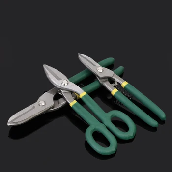 

AIRAJ 8/10/12 Inch Large Iron Sheet Scissors Industrial Grade Alloy Steel Plate PVC Pipe Cutting Aviation Shears