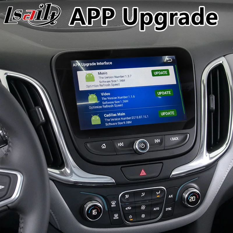 Lsailt Android автомобильный видео интерфейс для Chevrolet Equinox Mylink- год поддержка добавить беспроводной carplay dongle и adas