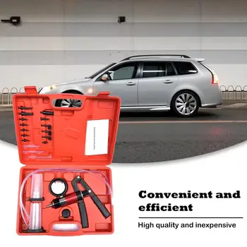 

Automobile Vacuum Pump Manual Pumping Dual-use Negative Pressure Suction Brake Oil Replacement Detector Repair Tool